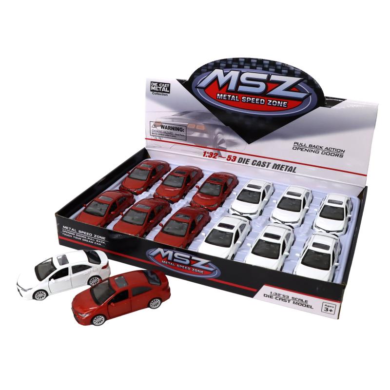 MSZ 1:43 トヨタ カローラハイブリッド 2色アソート No.201-841 | 世界