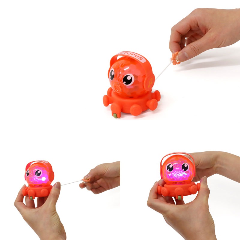 ピカピカひっぱりタコレーサー 2色アソート No.206-766 | 世界の価値
