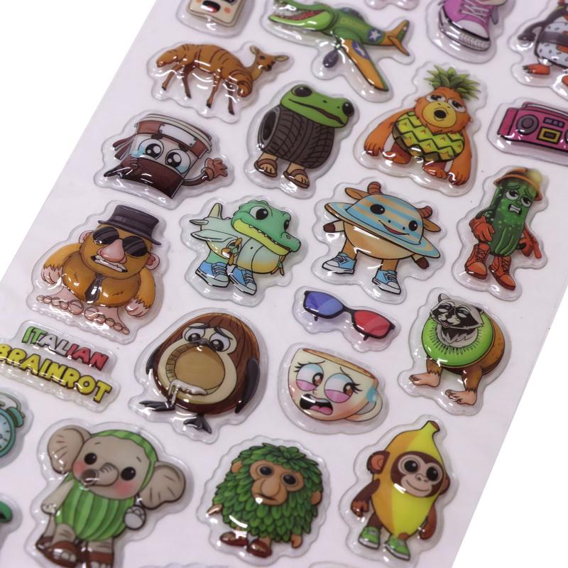 AIモンスターぷっくりシール2 12種アソート No.608-504 | 世界の価値