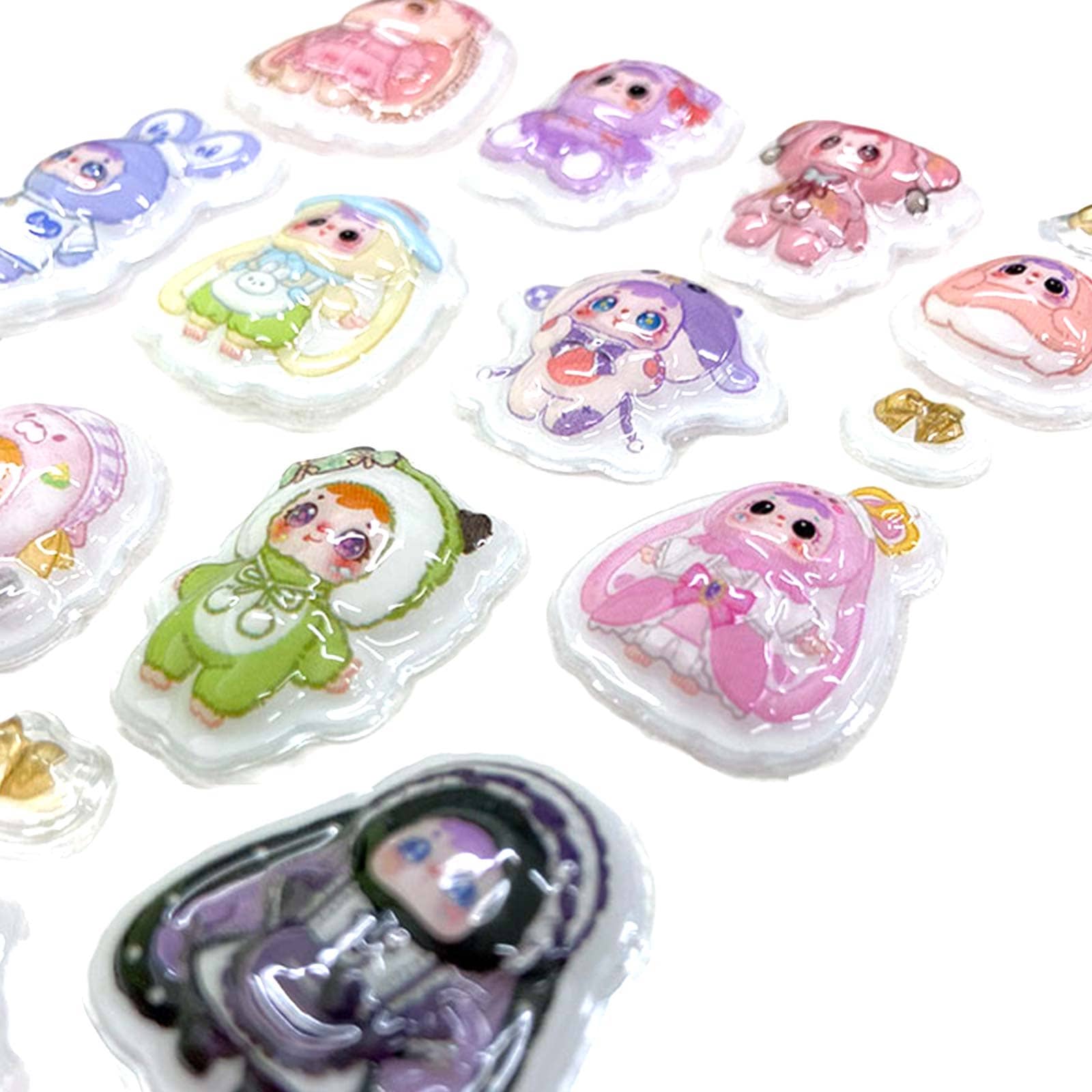 Samuel ぷっくりシール 6種アソート No.608-409 | 世界の価値ある商品