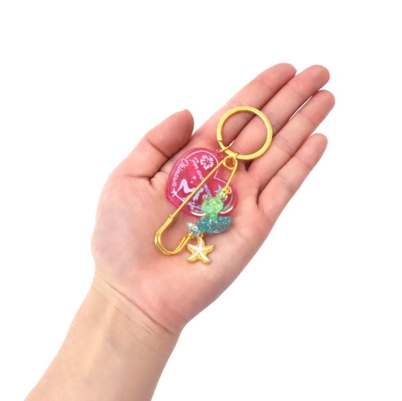 ブローチピンキーホルダー OKINAWA ピンク No.603-473 | 世界の価値