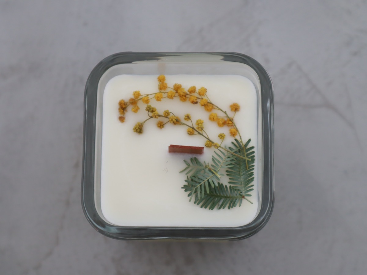 ミモザキャンドル　-  Noon Mimosa -