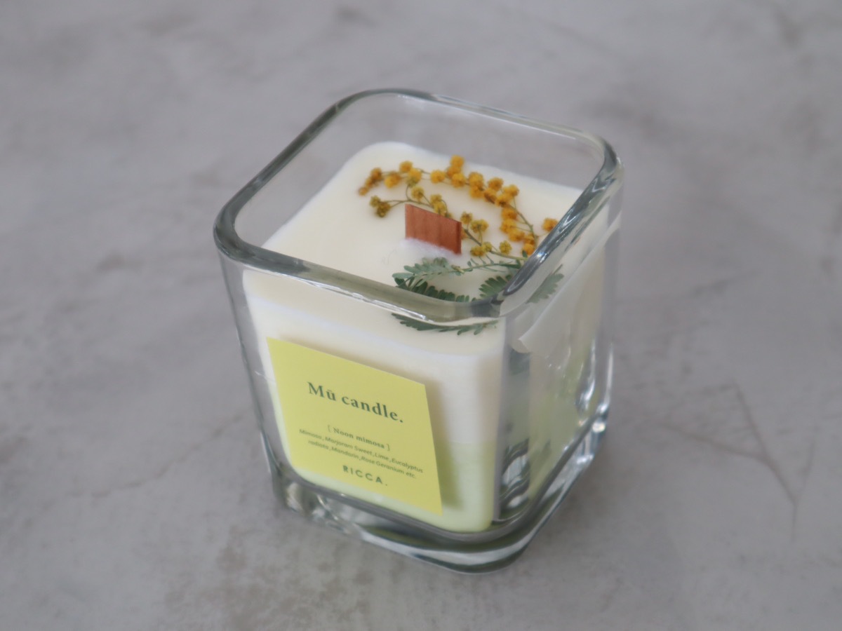 ミモザキャンドル　-  Noon Mimosa -