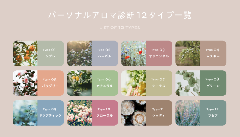 パーソナルアロマ診断〈ブレンド精油10ml〉