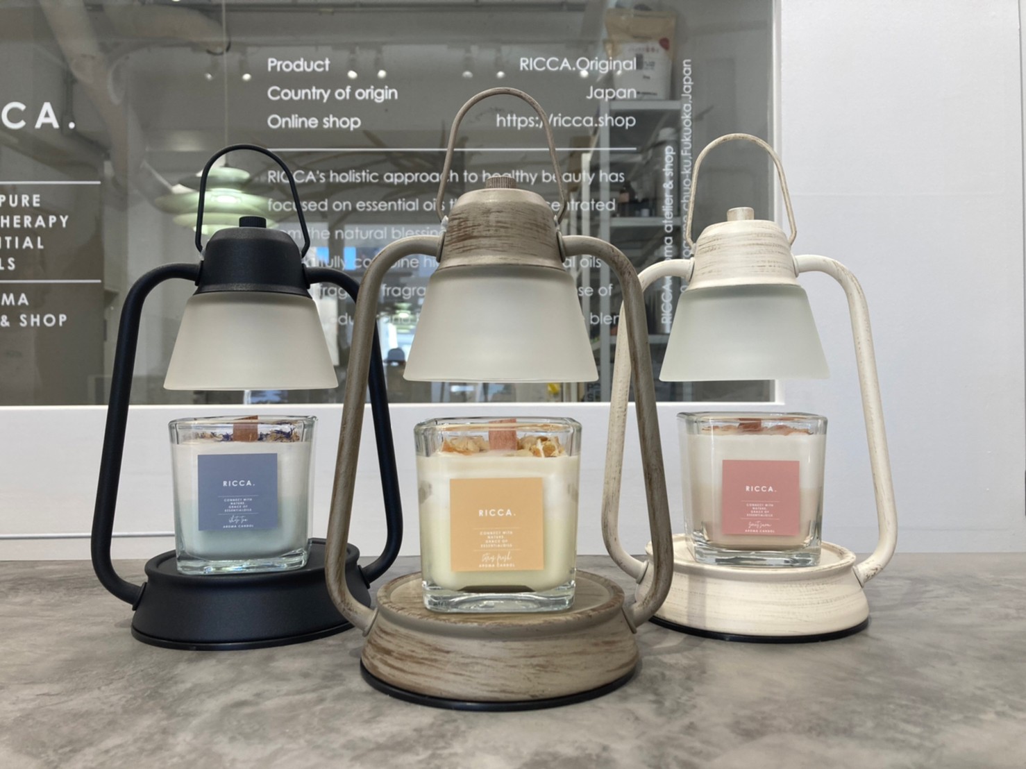 秋限定キャンドルウォーマーセット / 金木犀ブレンド