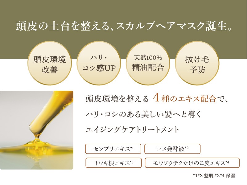 スカルプヘアマスク　300ml（今村　敦子さんコラボ商品　3月1日より発送）