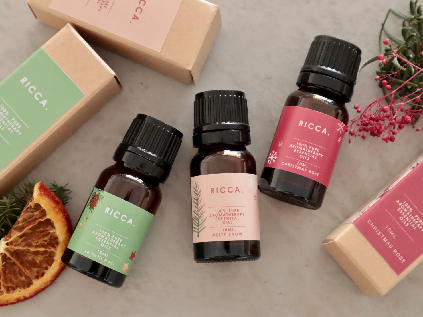 Holiday精油3点セット