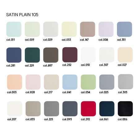 �ԥ��������� SATIN PLAIN 105