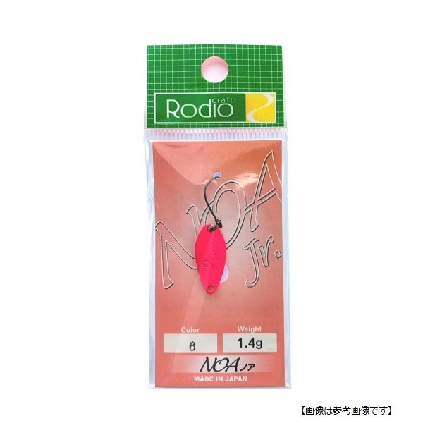 ロデオクラフト ＮＯＡ（ノア)　Ｊｒ． 1.4g #6 蛍光ピンク メール便配送可　[ルアー]