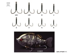 リューギ ピアスツイン　ブルータル(ＰＩＥＲＣＥ　ＴＷＩＮ　ＢＲＵＴＡＬ) ＃1/0　[用品]