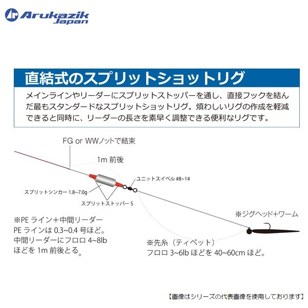 アルカジックジャパン スプリットシンカー 2 5ｇ クロム メール便配送可 用品5 すべての商品 フィッシャーズ