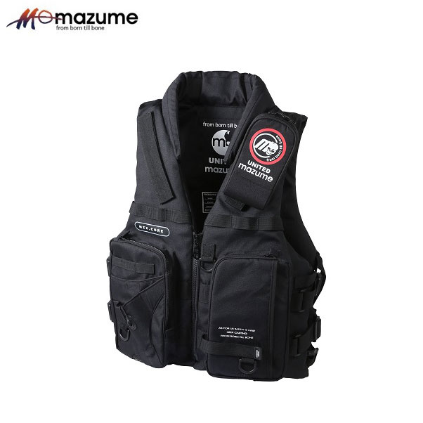 MAZUME フィッシングベスト ブラック マズメ(MAZUME) レッド