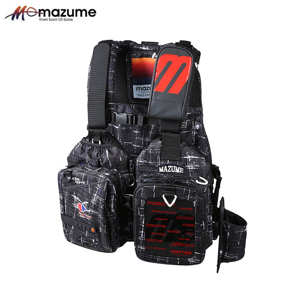 【美品】mazume ゲームベスト Red Moon8TH マズメ　ベスト マズメ(MAZUME) レッドムーンライフジャケット9 フィッシング