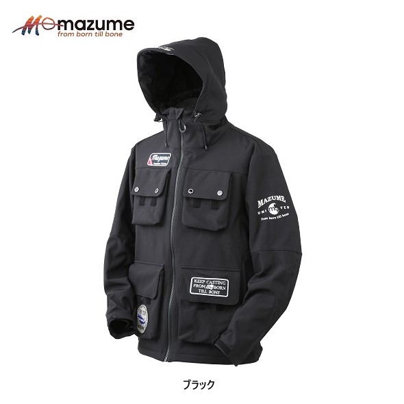 【mazume】防風・防寒 ウインドカットジャケット3L 訳あり】マズメ 防寒服アウター ウインドカットジャケット チャコール