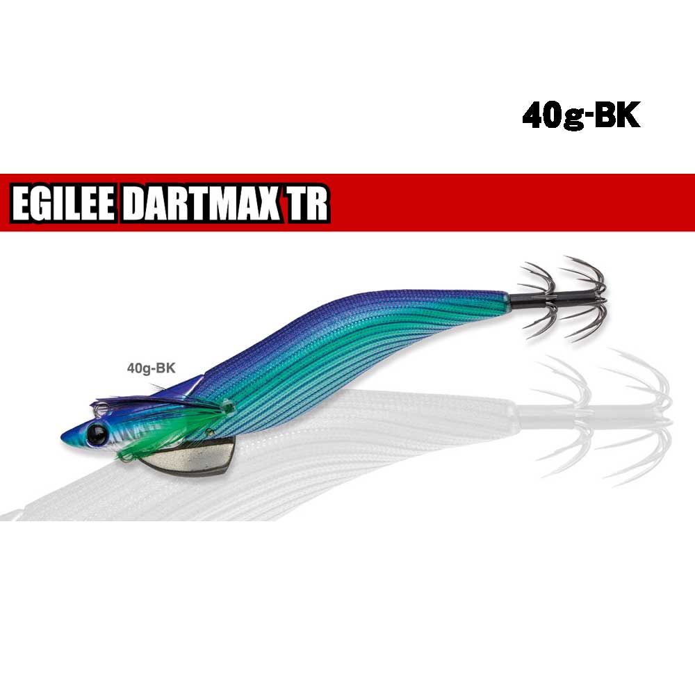 制限あり】フィッシュリーグ エギリー ダートマックスTR 40g BK