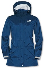 ダイワ　レインマックス100　レディースレインハーフコート　DR3801J　ネイビー