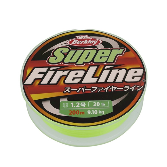 バークレイ スーパーファイヤーライン 200m 1.0号（16lb）【メール便可