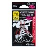 がまかつ　アシストフック　貫（つらぬき）　ダブル(中芯入り)　ミドル【メール便可】|ジギング|ハリ・フック・仕掛け