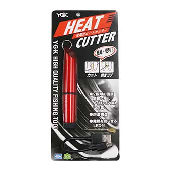 YGK　充電式ヒートカッター　YGKレッド