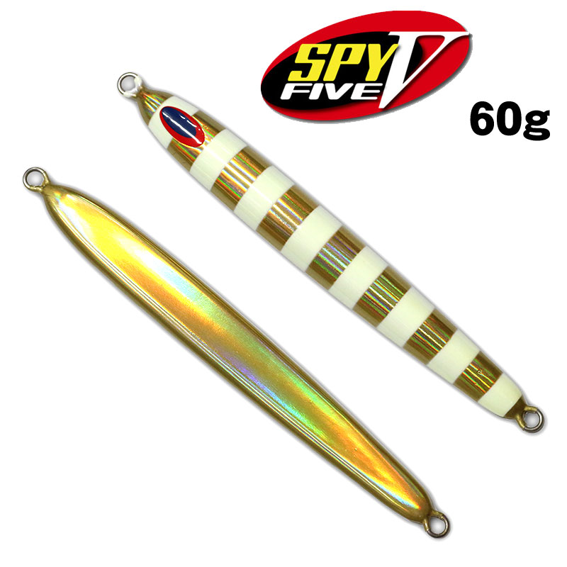 スパイファイブ　4つ DEEPLINER スパイファイブ SPYV 180g東村Wゼブラグロー