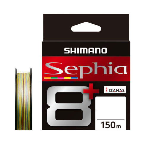 シマノ　セフィア8+　Sephia8+　150m　LD-E51T　0.8号【メール便可】