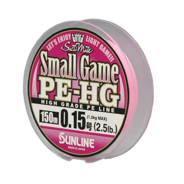 サンライン　ソルトウォータースペシャル　スモールゲームPE　HG　150m　0.15号（2.5lb）【メール便可】
