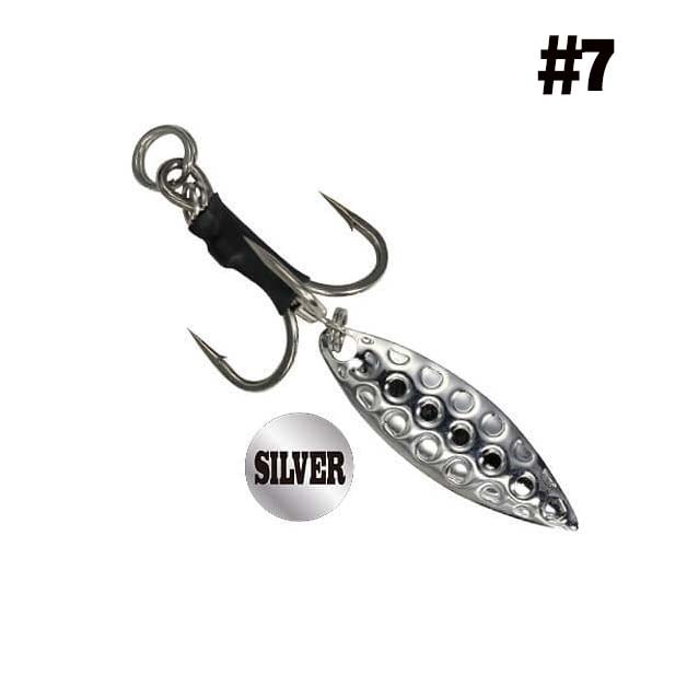 DUO(デュオ)　ドラッグメタル キャストブレードフックトレブル　シルバー　＃7【メール便可】