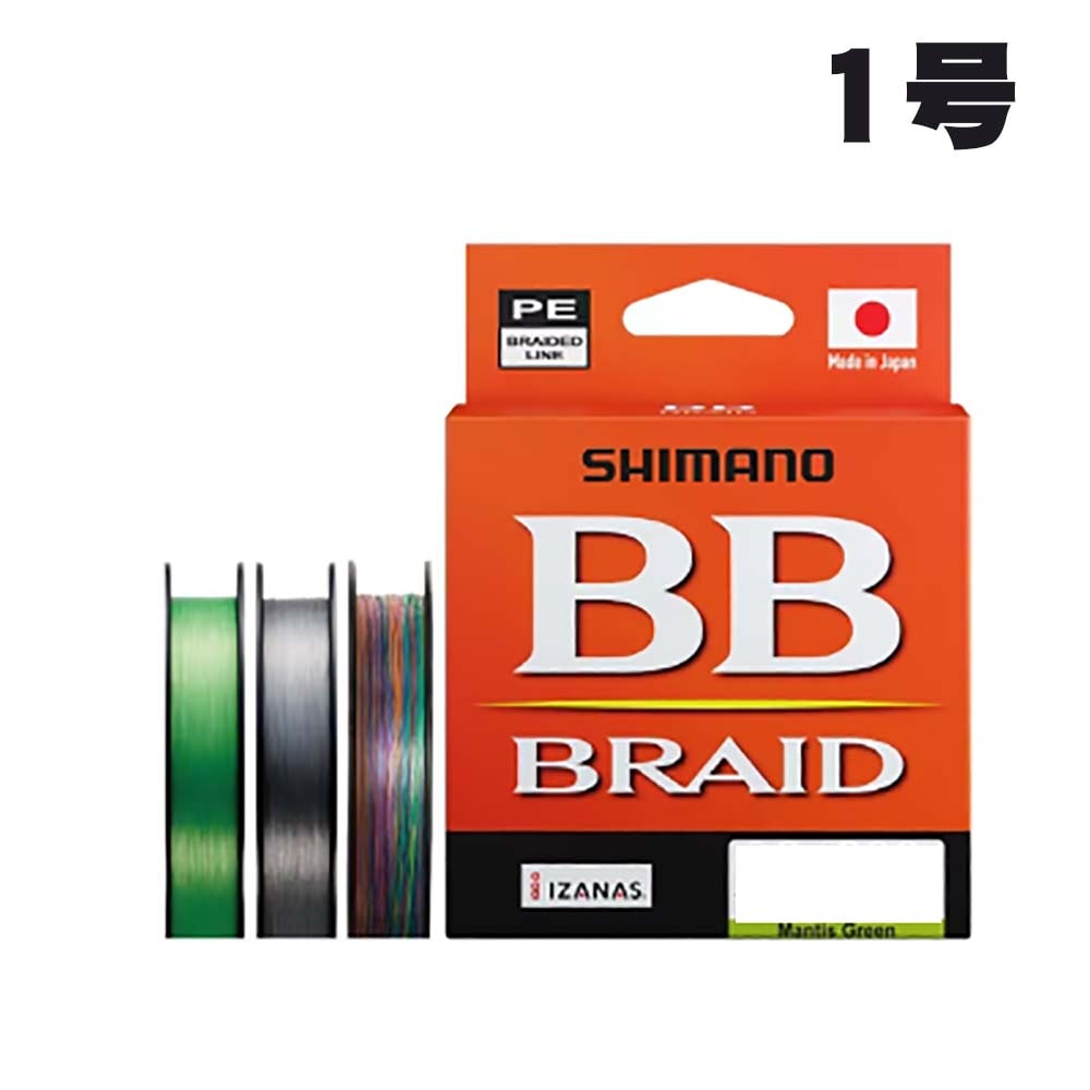 シマノ　LD-M64Y　BB ブレイド　スティールグレー　200m　1号【メール便可】