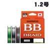 シマノ　LD-M64Y　BB ブレイド　スティールグレー　200m　1.2号【メール便可】|ソルトライン|釣糸・道糸・ハリス