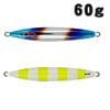 シーフロアコントロール　タイニーアビス（フック付）　限定チタンチャートゼブラグロー　60g　グロー【メール便可】|シーフロアコントロール|メタルジグ