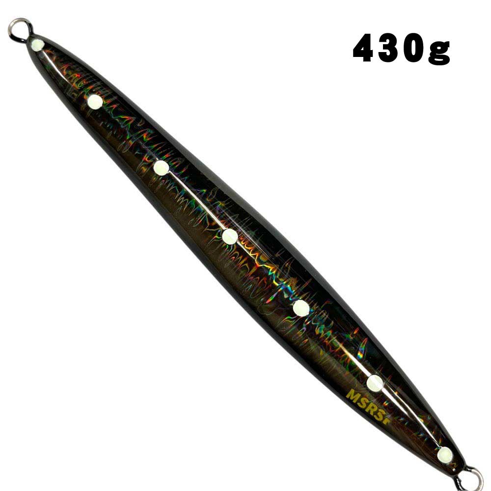 枝豆じぐMSR　430g　#006スモークブラックドットグロー【メール便可】