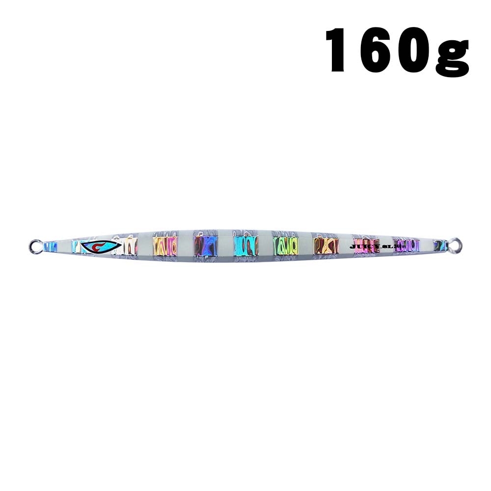 キャラック　ジューシースリムロング　160ｇ　#04ゼブラグローシルバー【メール便可】