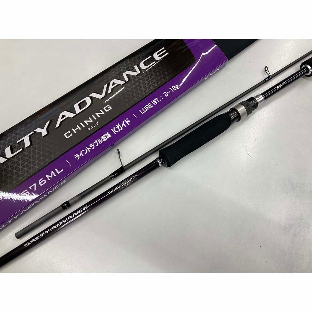 【SALE】シマノ　19ソルティーアドバンス チニング S76ML(スピニング･2ピース)