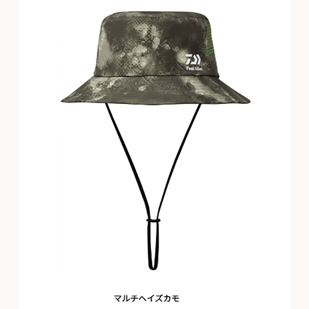 ダイワ　DC-4226　ハーフメッシュバケットハット　マルチヘイズカモ　フリー