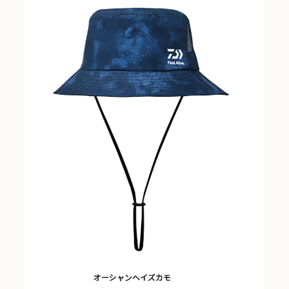 ダイワ　DC-4226　ハーフメッシュバケットハット　オーシャンヘイズカモ　フリー
