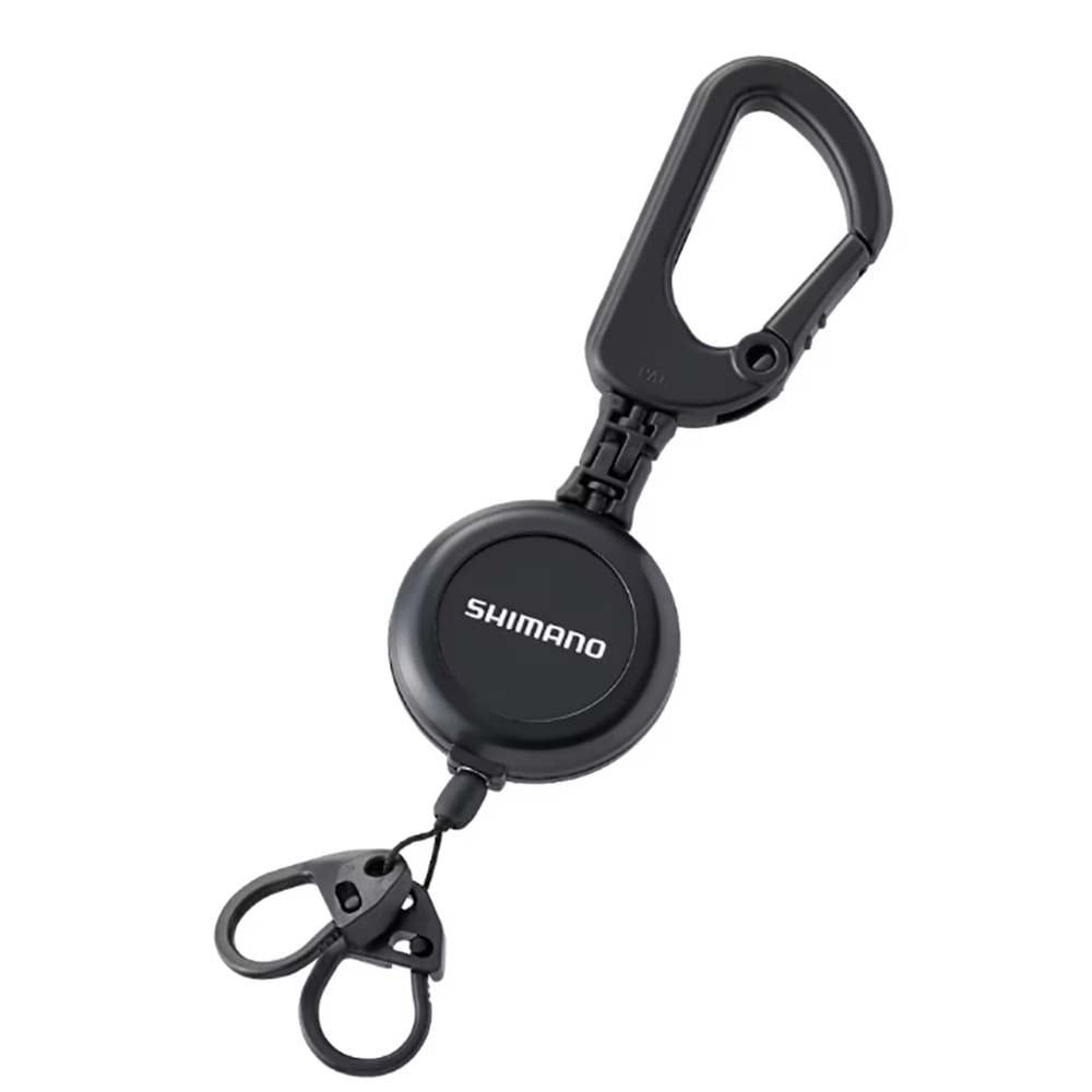 シマノ　カラビナリールCR　UH-211W　ブラック【メール便可】