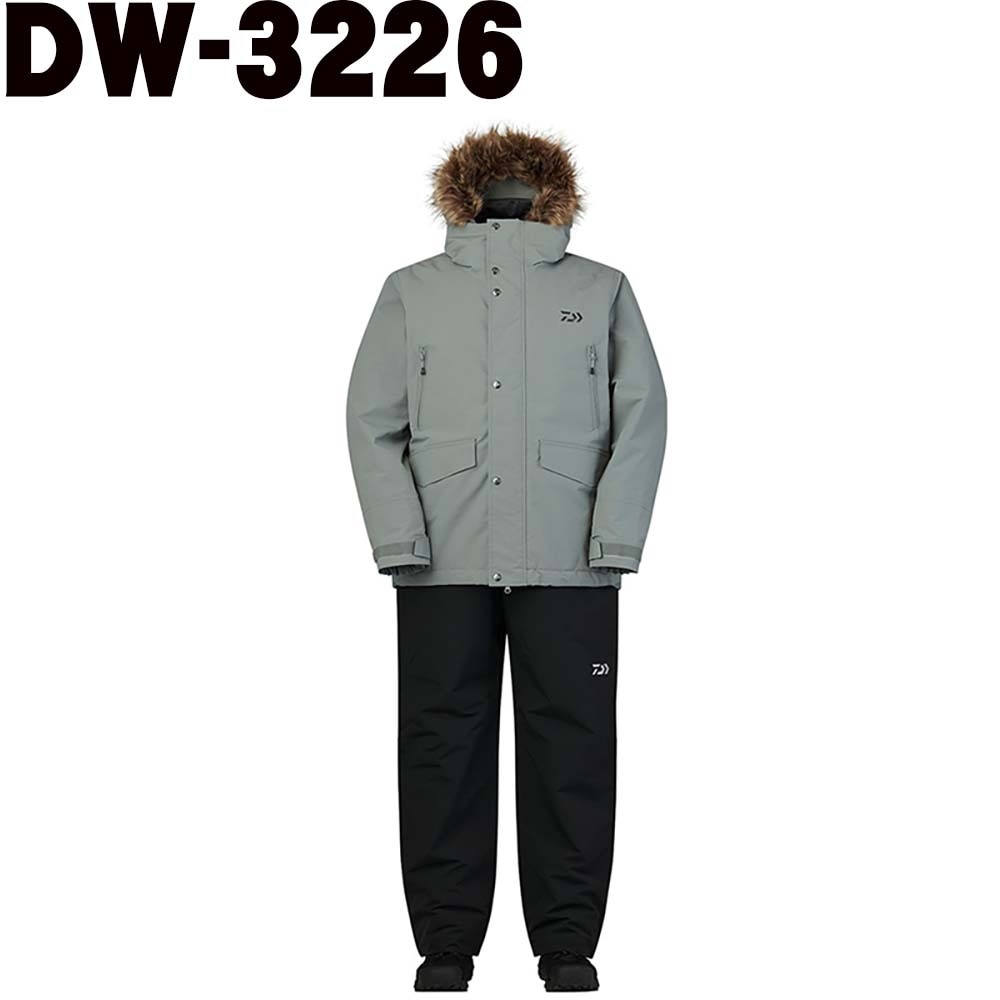 【10月予定】ダイワ　DW-3226　RAINMAX（アングラーズウィンタースーツ）　スティルグレー