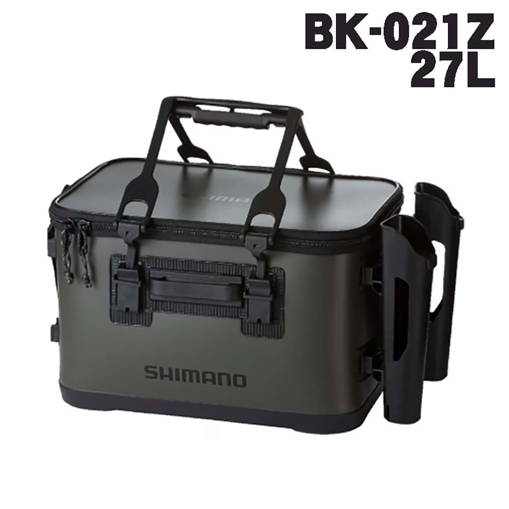 シマノ　UHタックルバッグ ロッドレスト2　BK-021Z 　27L　カーキ