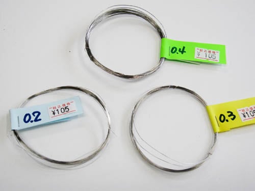 単線ワイヤー【メール便可】