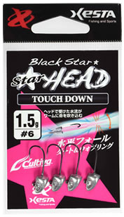 ゼスタ（XESTA）　ジグヘッド　スターヘッド　タッチダウン【メール便可】