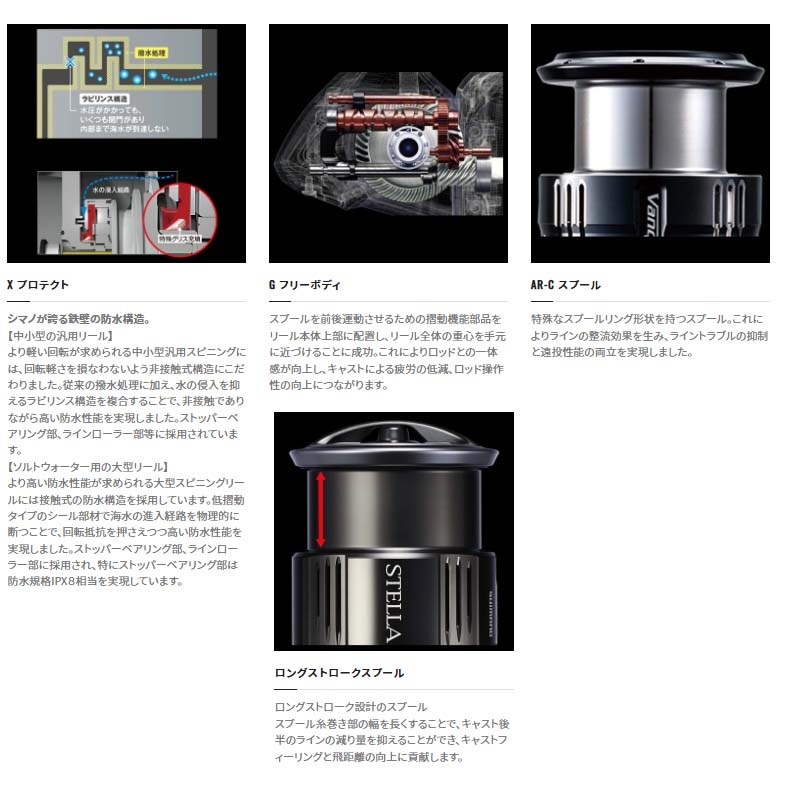 シマノ 23ヴァンキッシュ（VANQUISH） 2500SHG通販｜釣具通販 いのまた