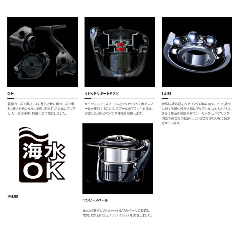 シマノ 23ヴァンキッシュ（VANQUISH） C5000XG通販｜釣具通販 い