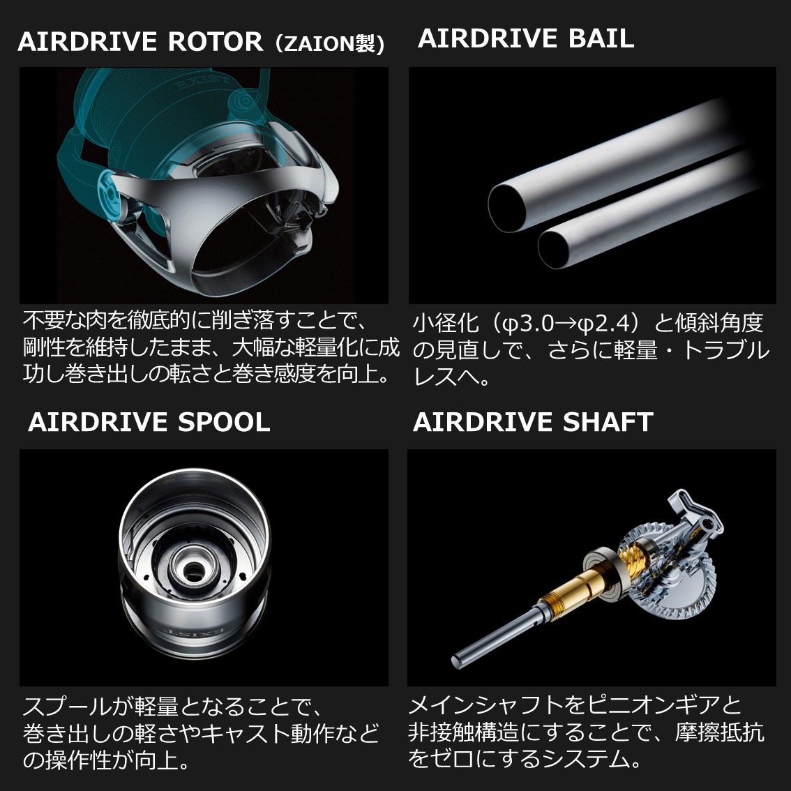 ★☆ダイワ　22イグジスト PC LT3000 スプール　新品同様 31+IqD23gfL.jpg_BO30,255,255,