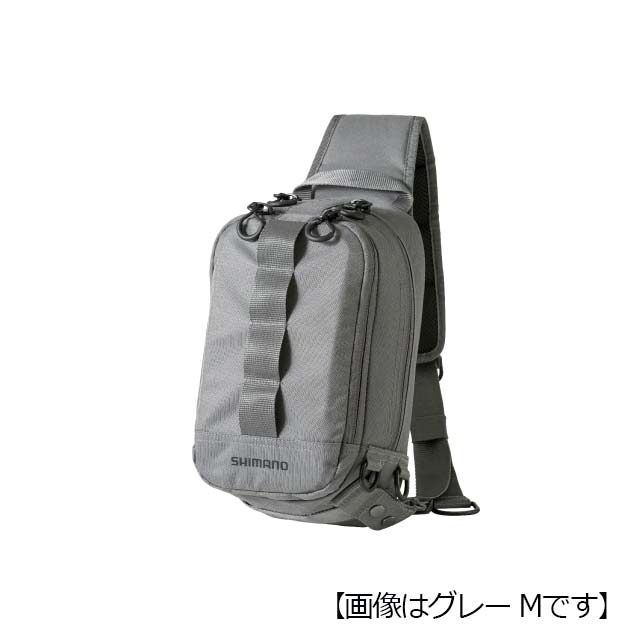 シマノ スリングショルダーバッグ BS-025T グレー Sサイズ通販｜釣具