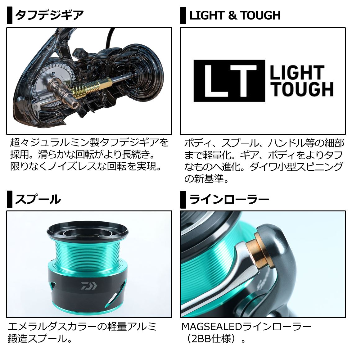 ダイワ 21エメラルダスAIR FC LT2500S-DH通販｜釣具通販 いの