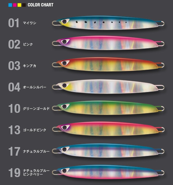 CB-ONE C1メタルジグ 09PLカラー 120g通販｜釣具通販 いのまた釣具店