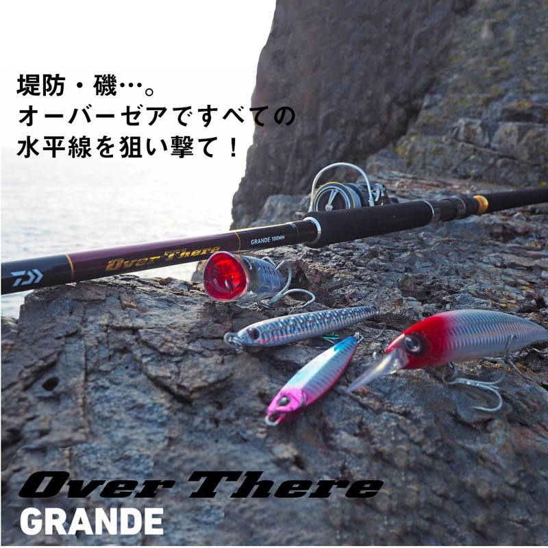 美品!!オーバーゼア グランデ 106H 竿袋付 DAIWA（釣り） 【大型品】ダイワ オーバーゼア グランデ 106H