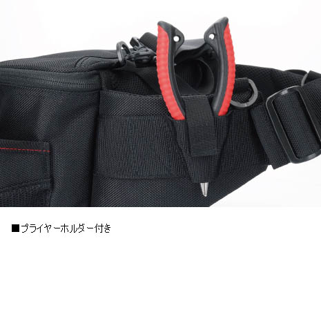 ダイワ ヒップバッグ エギ10本 ケース2個 その他 ダイワ ヒップバッグ(B) ブラック通販|釣具通販 いのまた釣具店