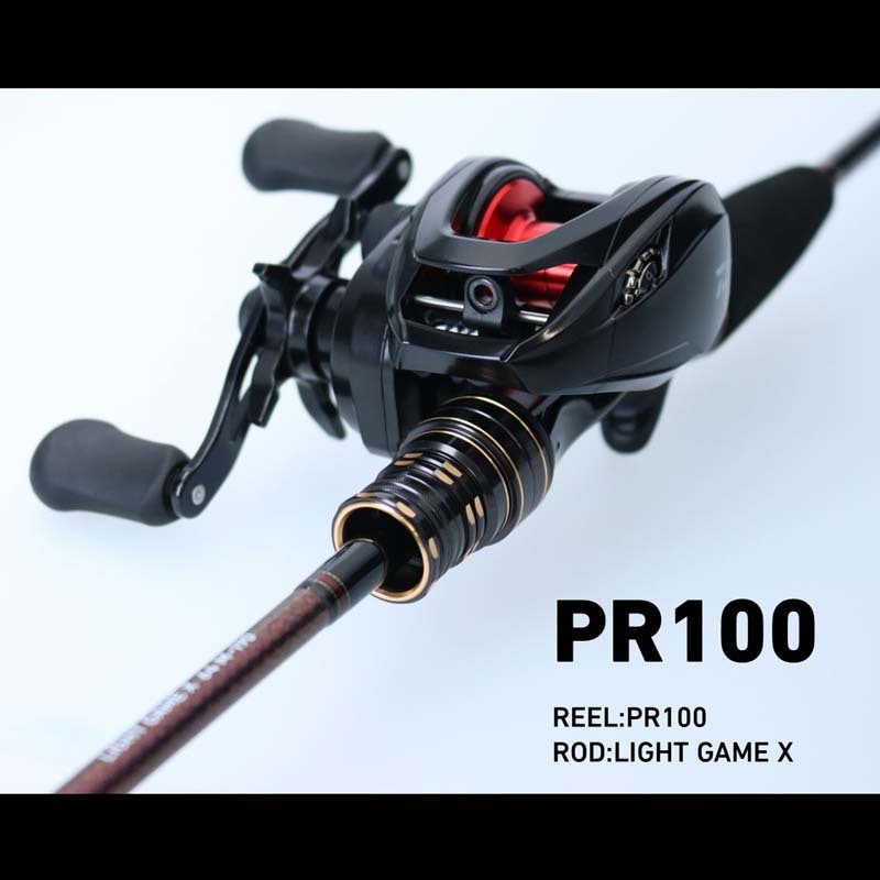 DAIWAベイトリール PR100 ダイワ ベイトリール PR100 3.5号糸付 2021年モデル (右巻