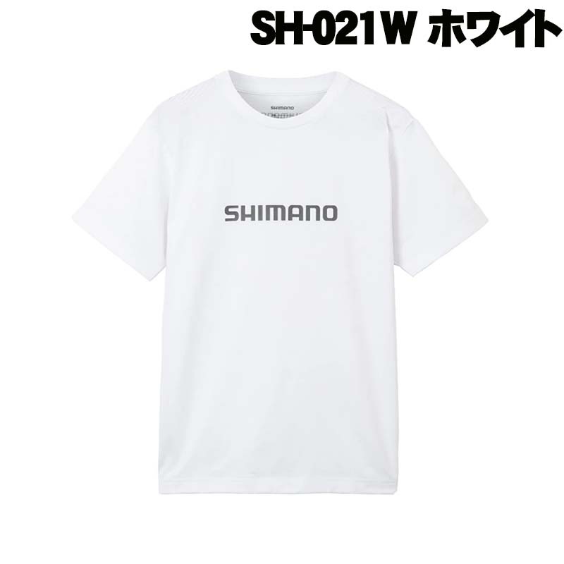 シマノ ドライロゴTシャツ ショートスリーブ SH-021W ホワイト